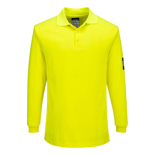 Portwest FR805-Modaflame Knit FR Long Sleeve Polo Shirt