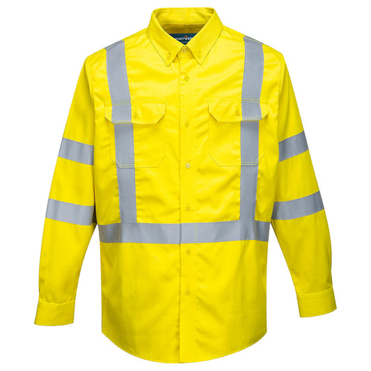 Portwest FR95-Bizflame 88/12 Hi-Vis FR Shirt