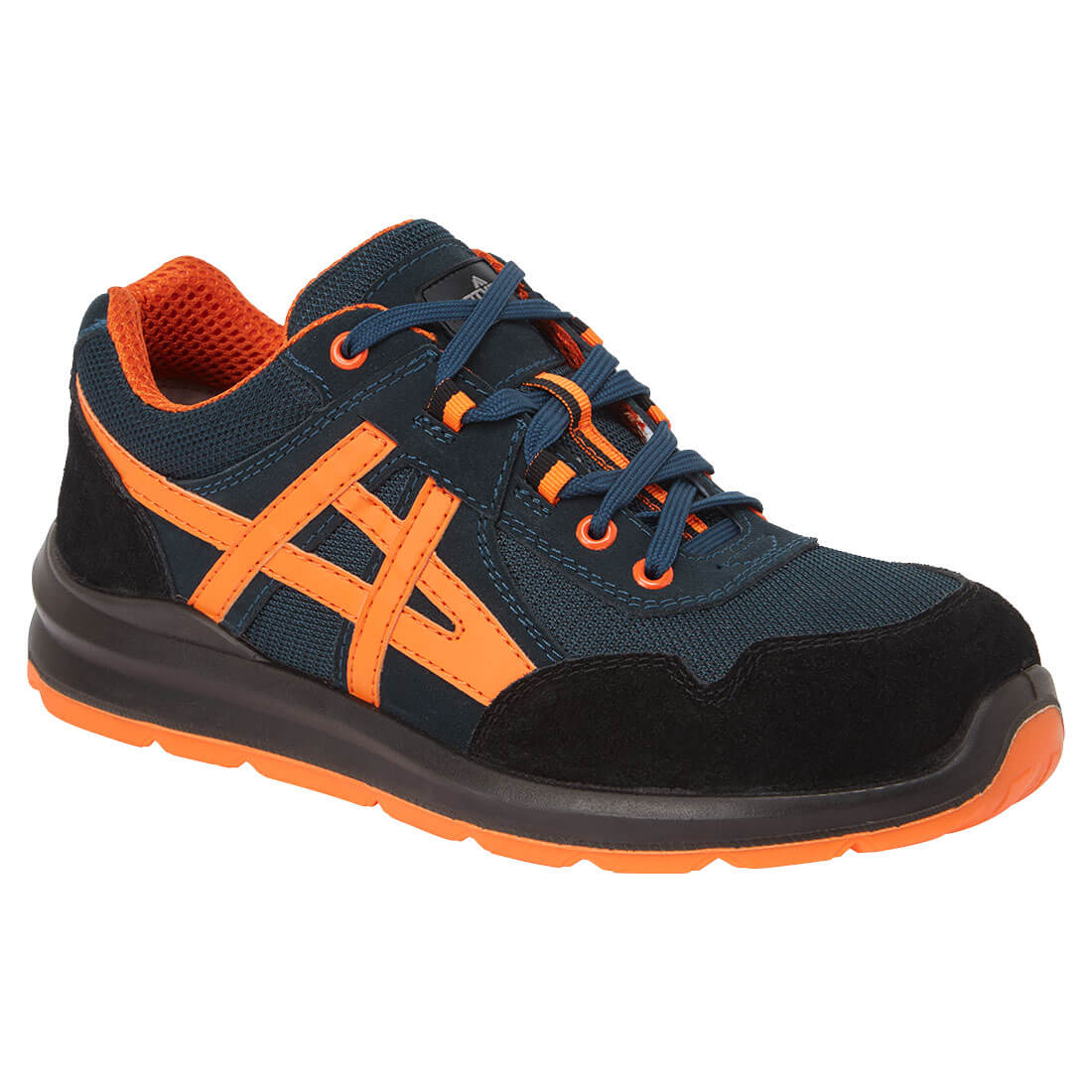 Portwest FT50-Steel Leather and Textile Trainer S1 FO SR