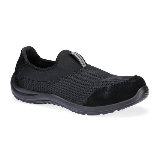 Portwest FT55-Steel Textile Slip On Shoe S1P SR FO ESD