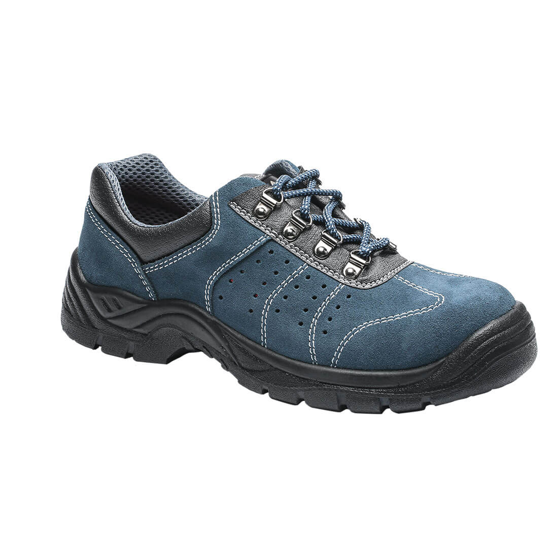 Portwest FW02-Steel Suede Leather Low Shoe S1P SRC
