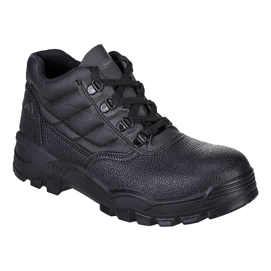 Portwest FW10-Steel Split Leather Mid Boot S1P SR