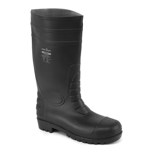 Portwest FW94-Steel PVC Classic Wellington S4 FO