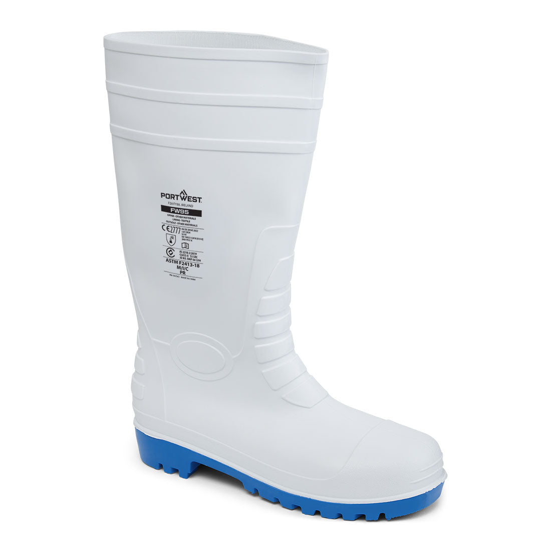 Portwest FW95-Steel PVC Wellington S5 FO CI