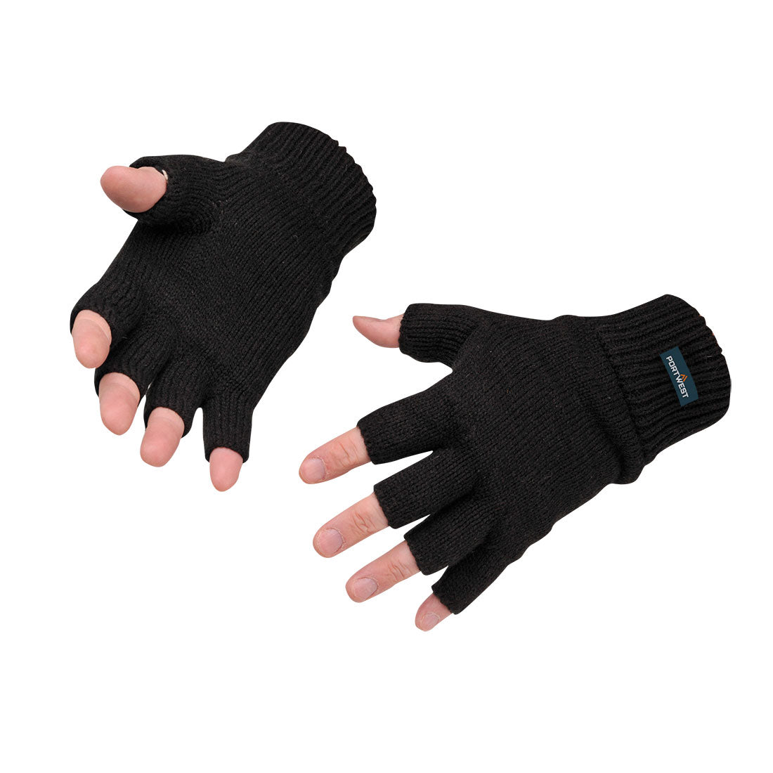 Portwest GL14-Insulated Fingerless Knit Glove