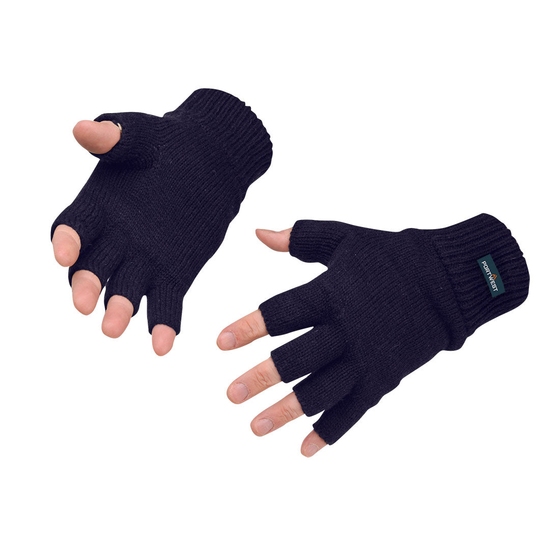 Portwest GL14-Insulated Fingerless Knit Glove