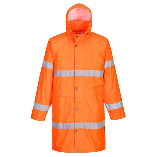 Portwest H442-Hi-Vis Rain Coat 100cm