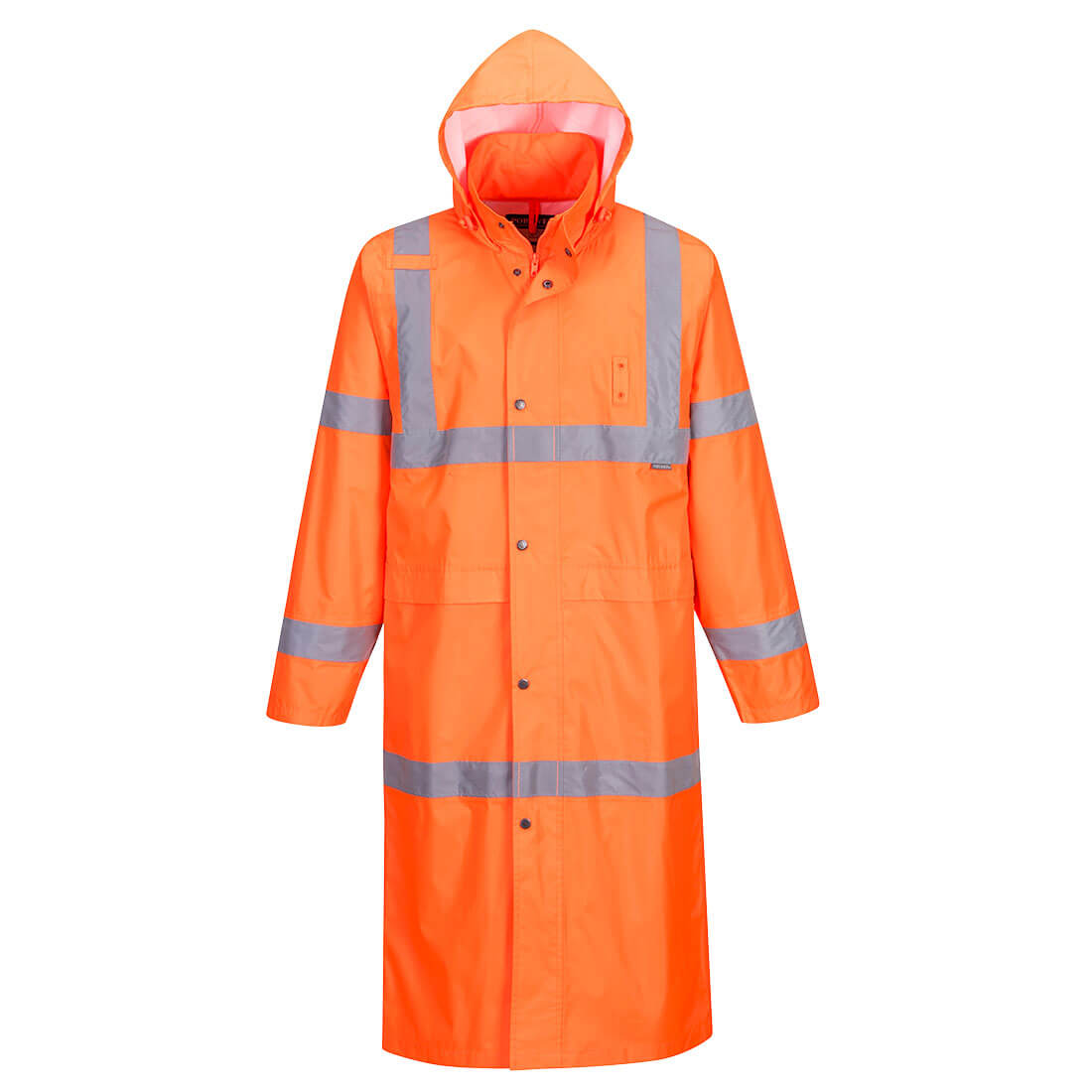 Portwest H445-Hi-Vis Rain Coat 122cm