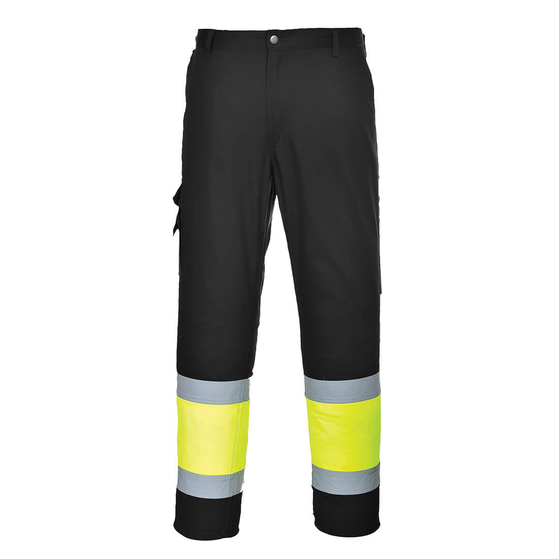 Portwest L049-Hi-Vis Lightweight Contrast Class 1 Service Trousers