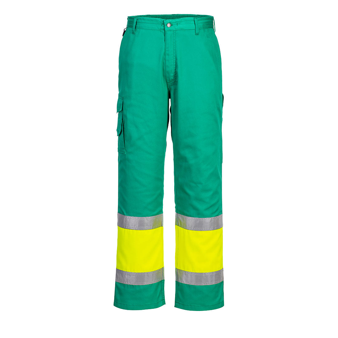 Portwest L049-Hi-Vis Lightweight Contrast Class 1 Service Trousers