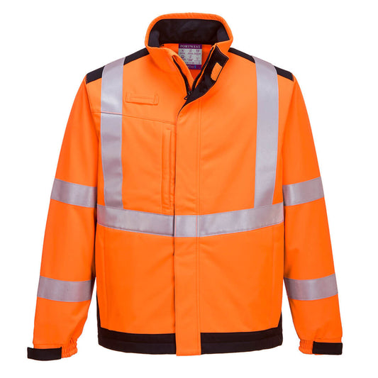 Portwest MV72-Modaflame Softshell Hi-Vis Multi-Norm FR Jacket