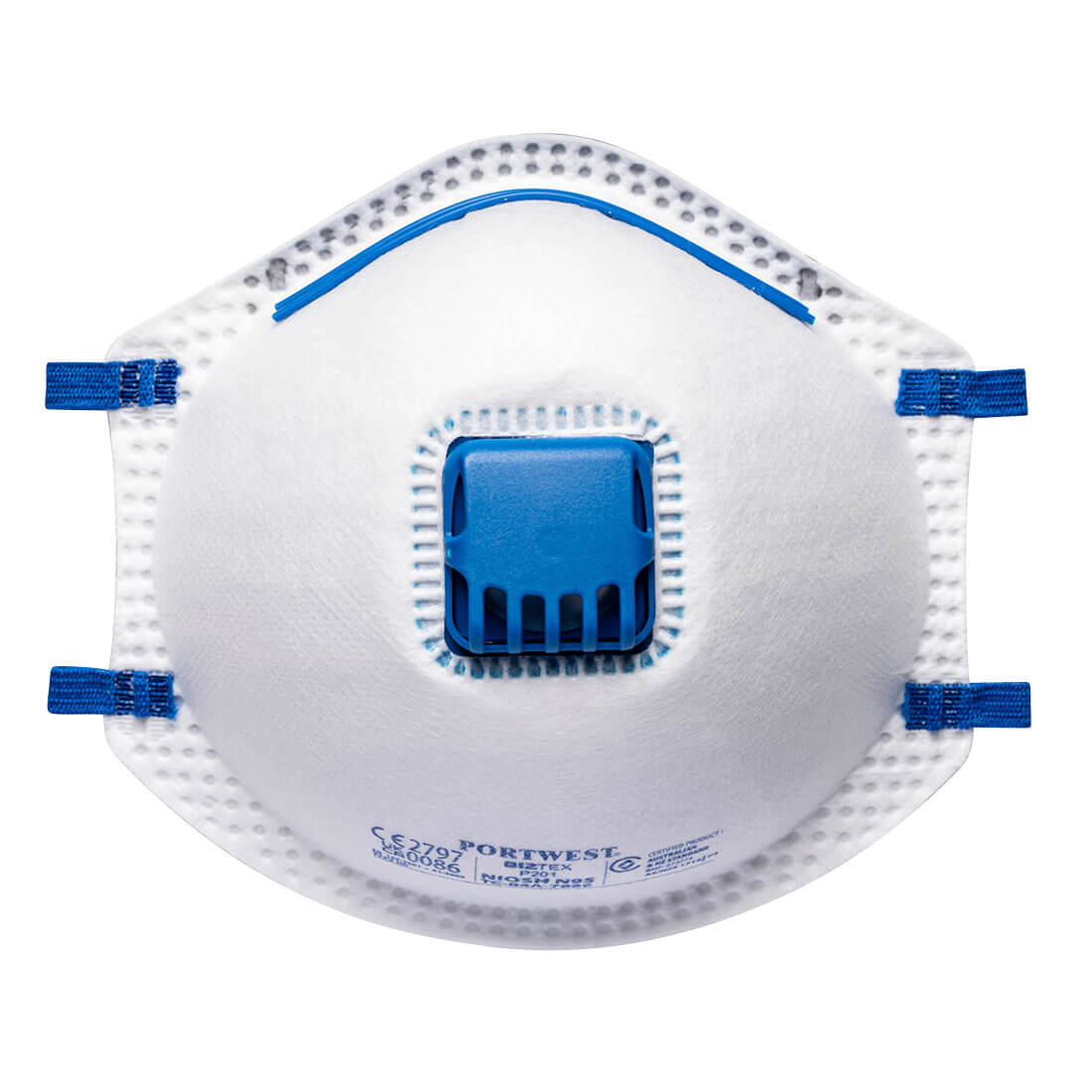 Portwest P201-FFP2 Valved Respirator (Pk10)