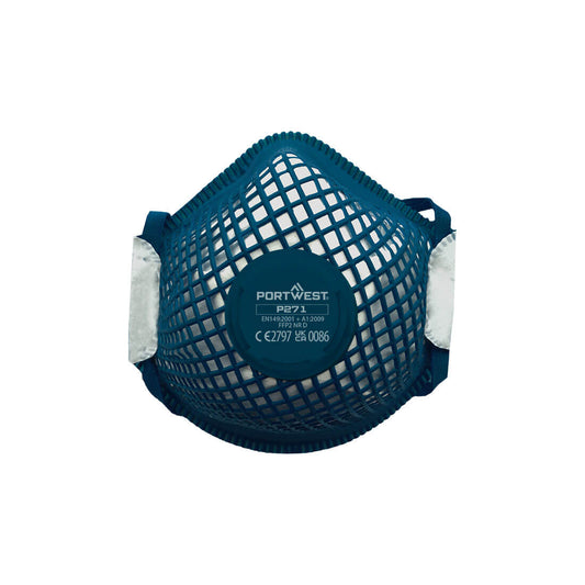 Portwest P271 - ERGONET FFP2 Valved Dolomite Respirator (Pk10)