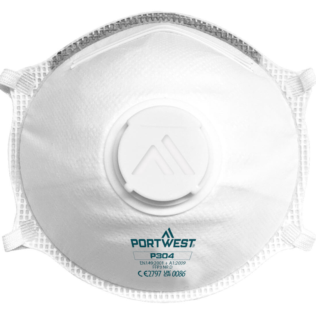 Portwest P304-FFP3 Valved Dolomite Light Cup Respirator (Pk10)