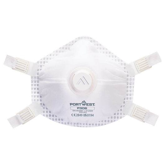 Portwest P306-FFP3 Ultimate Valved Reusable Respirator (Pk5)