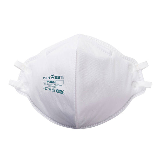 Portwest P350-FFP3 Dolomite Fold Flat Respirator (Pk20)