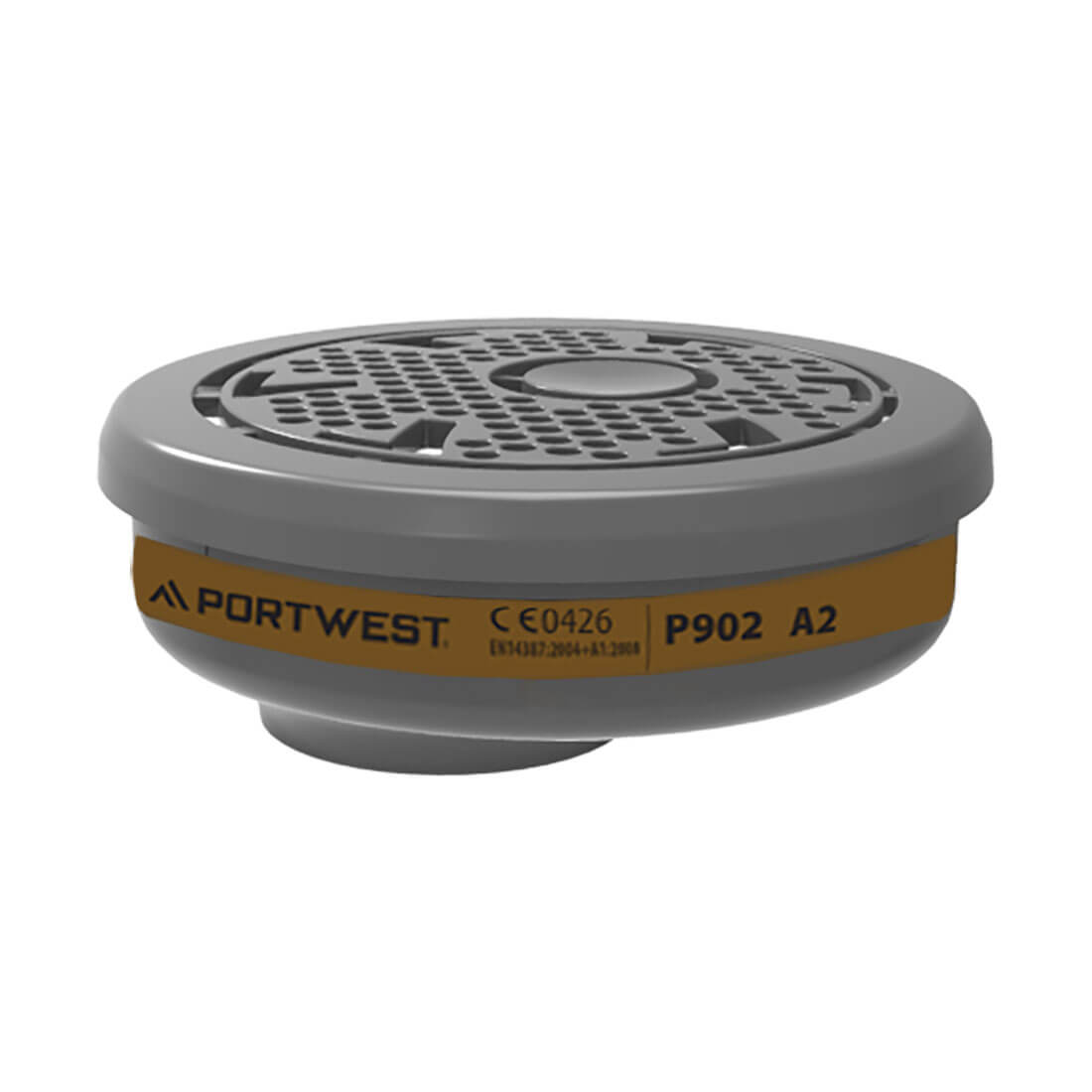 Portwest P902-A2 Gas Filter Bayonet Connection (Pk6)