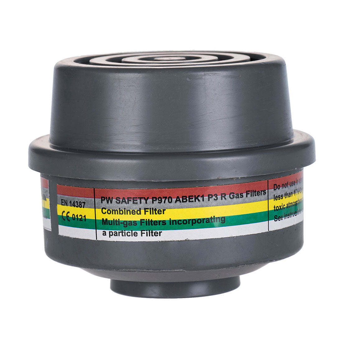 Portwest P970-ABEK1P3 Combination Filter Special Thread Connection (Pk4)
