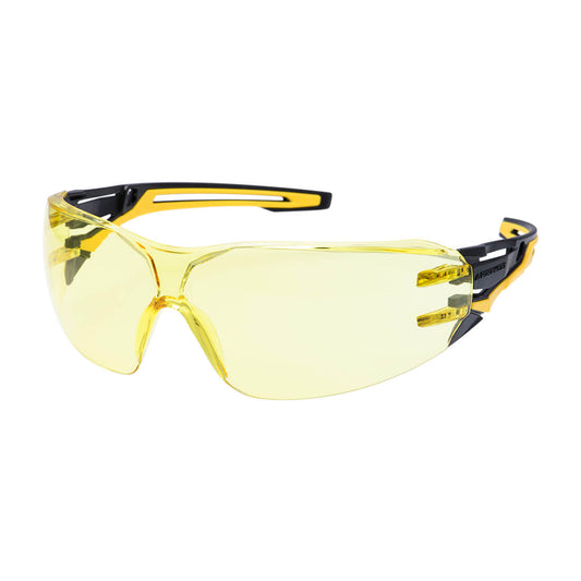 Portwest PR01-Anthracite Wraparound Safety Glasses