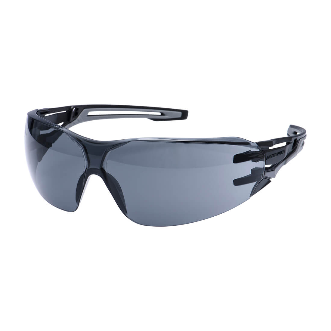Portwest PR01-Anthracite Wraparound Safety Glasses