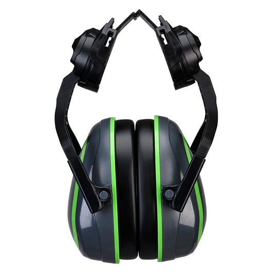 Portwest PW03-HV Extreme Ear Defenders Low Clip-On Metal Free