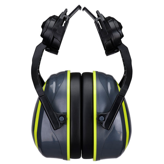 Portwest PW04-HV Extreme Ear Defenders Medium Clip-On Metal Free