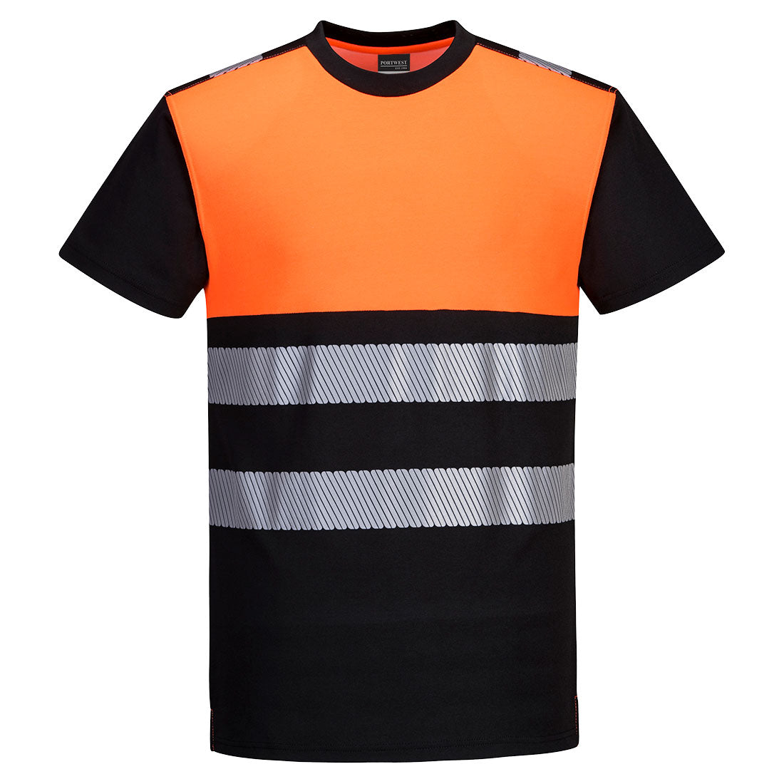 Portwest PW311-PW3 Hi-Vis Cotton Comfort Class 1 T-Shirt S/S