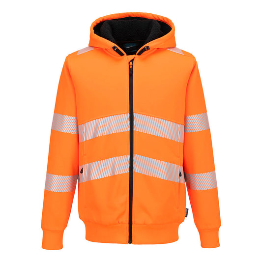 Portwest PW321-PW321 Hi-Vis Zipped Winter Hoodie