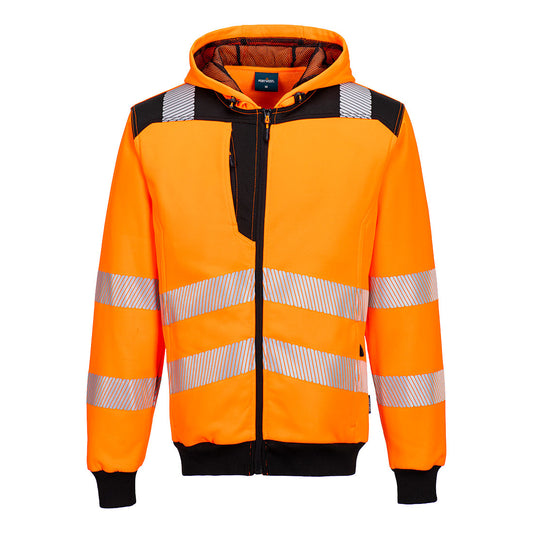 Portwest PW327-PW3 Hi-Vis Zip Hoodie