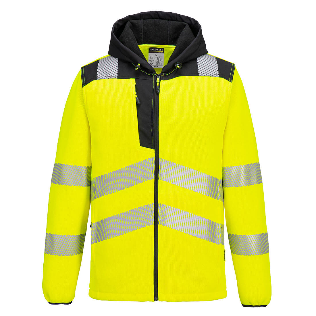 Portwest PW335-PW3 Hi-Vis Technical Fleece
