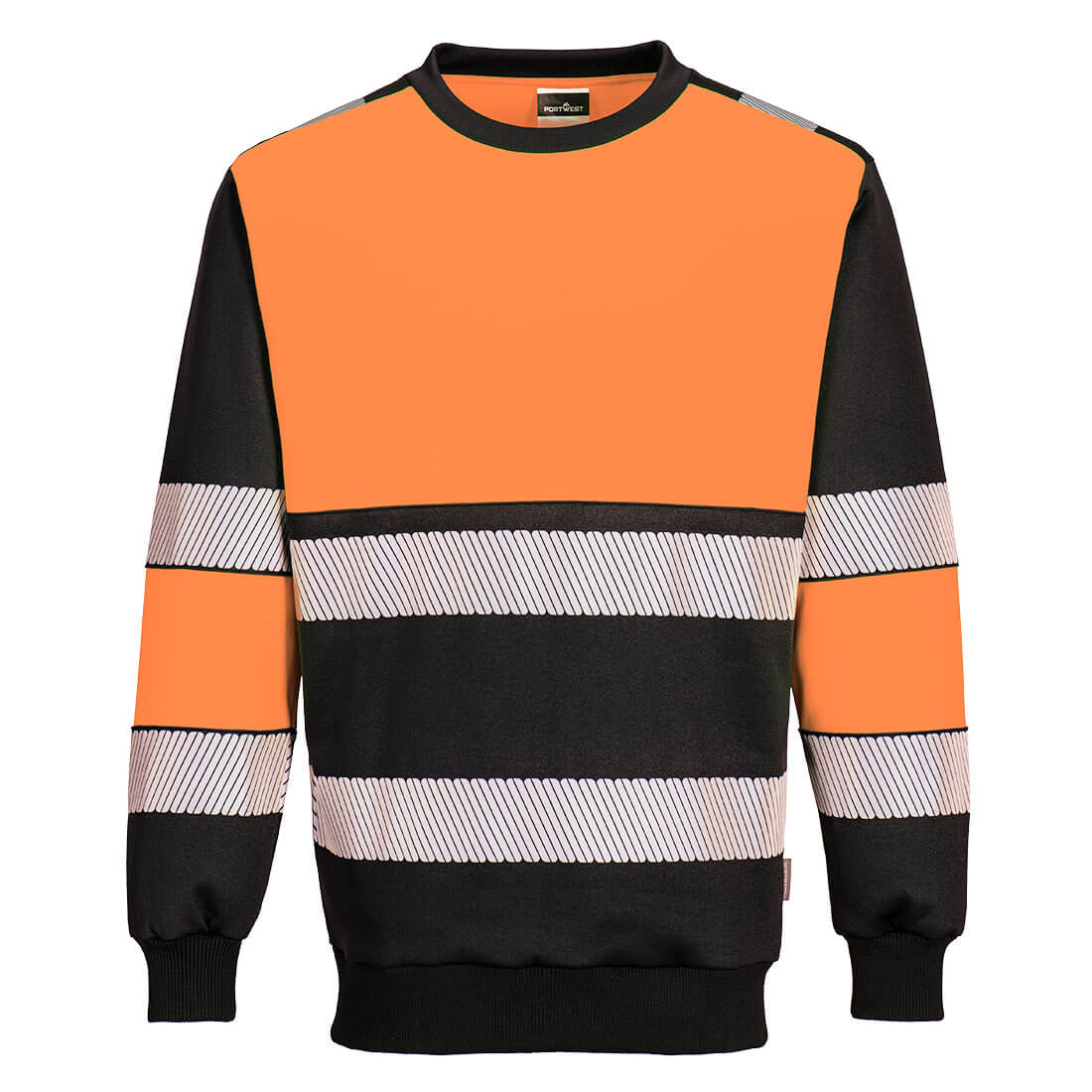Portwest PW376-PW3 Hi-Vis Class 1 Sweatshirt