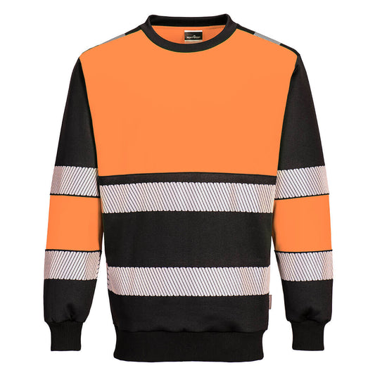 Portwest PW376-PW3 Hi-Vis Class 1 Sweatshirt