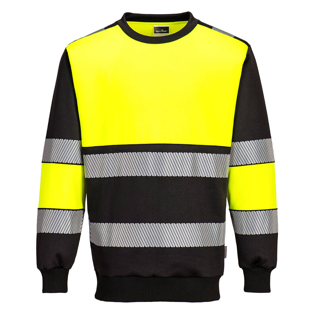 Portwest PW376-PW3 Hi-Vis Class 1 Sweatshirt