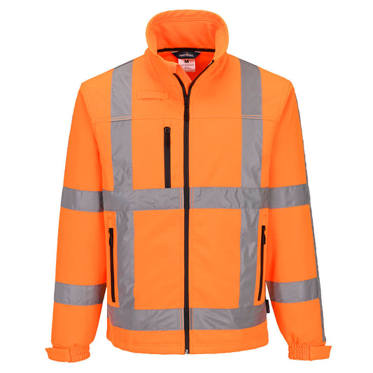Portwest R462-RWS Hi-Vis Softshell Jacket (3L)