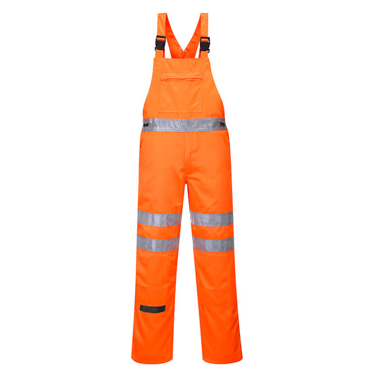 Portwest RT43-Hi-Vis Polycotton Service Bib and Brace