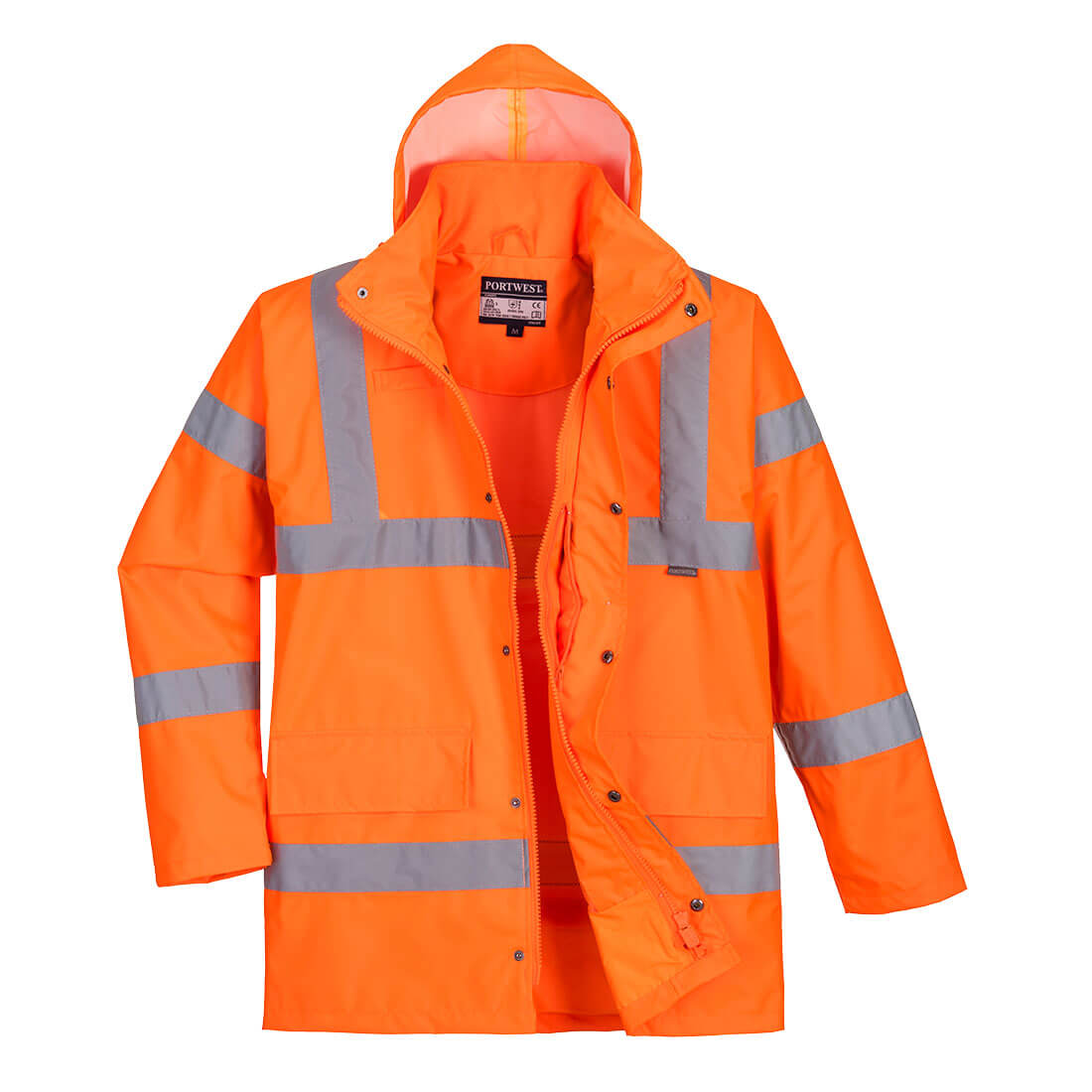 Portwest RT60-Hi-Vis Breathable Rain Traffic Jacket