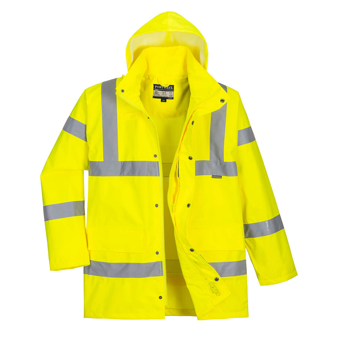 Portwest RT60-Hi-Vis Breathable Rain Traffic Jacket