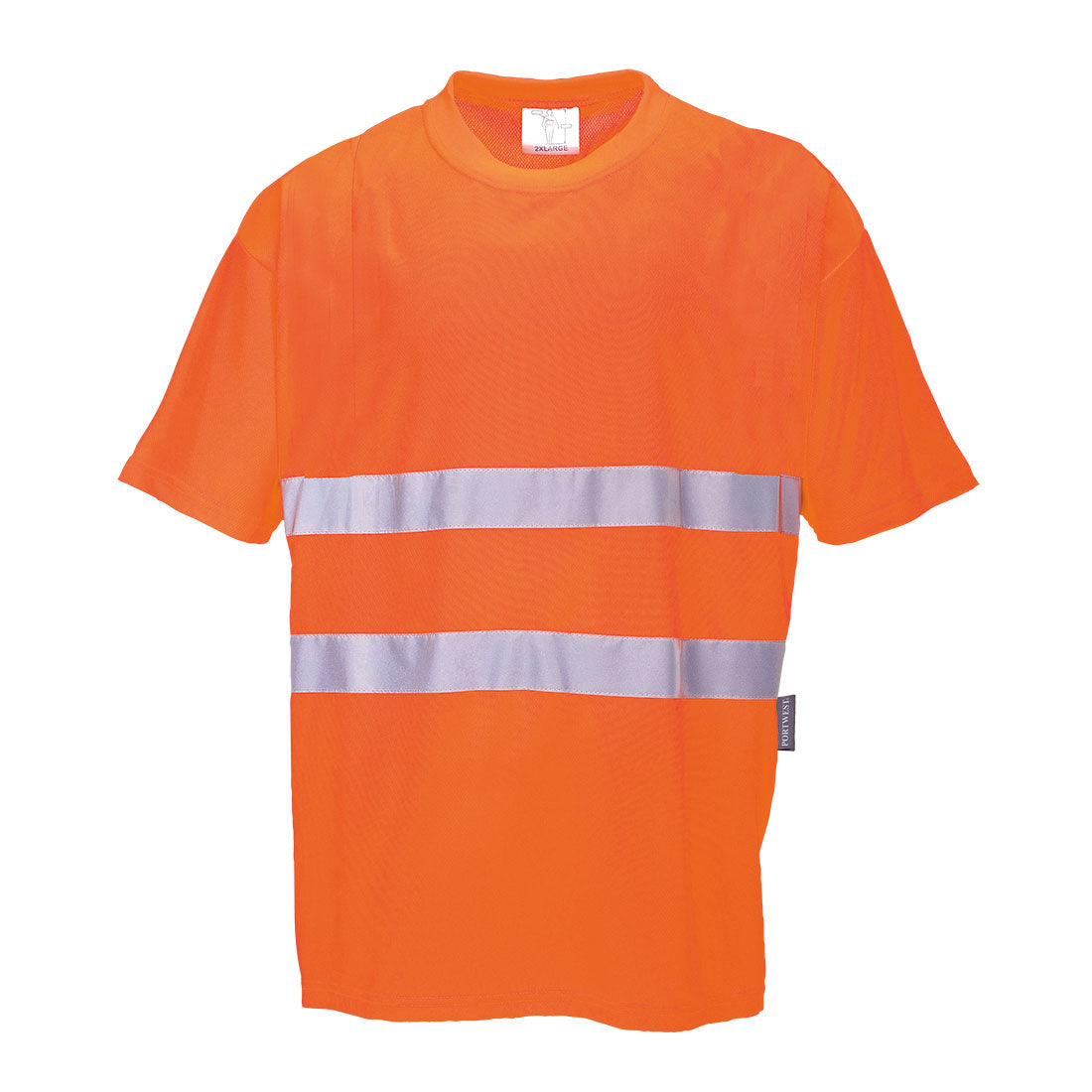Portwest S172-Hi-Vis Cotton Comfort T-Shirt S/S