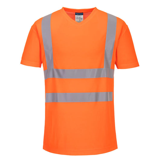 Portwest S179-Hi-Vis Cotton Comfort Mesh Insert T-Shirt S/S