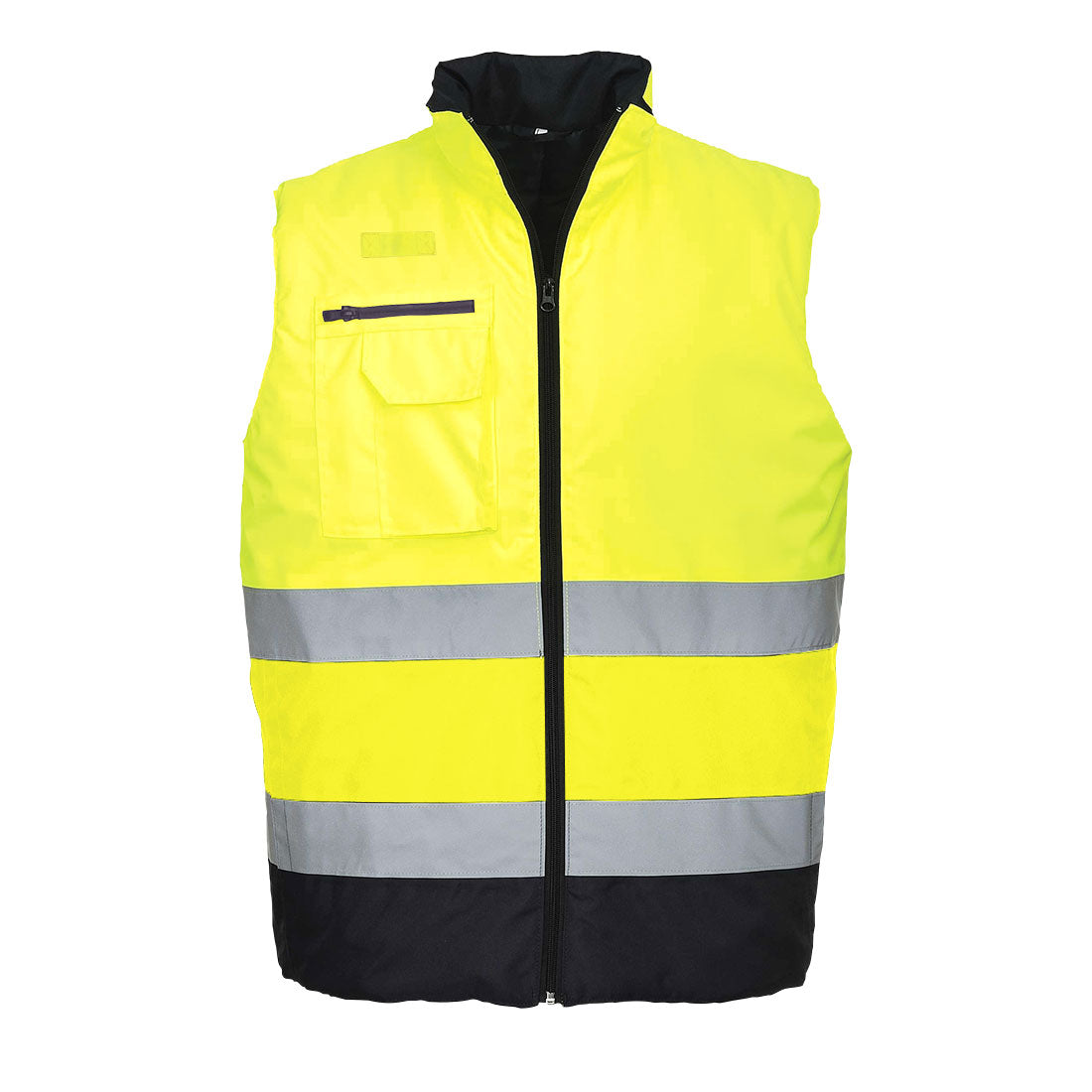 Portwest S267-Hi-Vis Contrast Bodywarmer