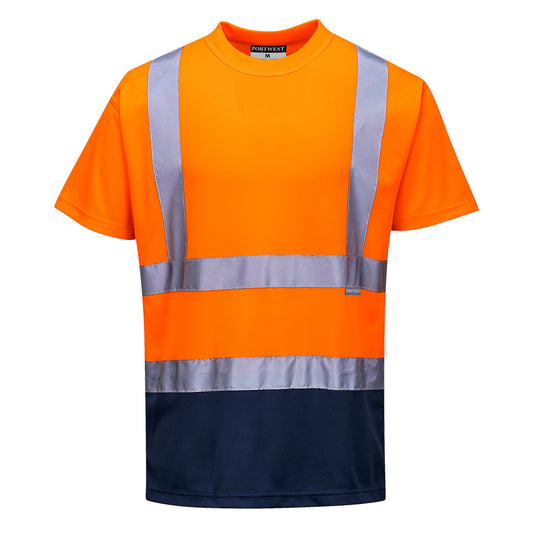 Portwest S378-Hi-Vis Contrast T-Shirt S/S