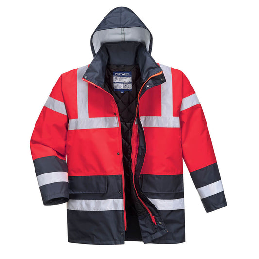 Portwest S466-Hi-Vis Contrast Winter Traffic Jacket