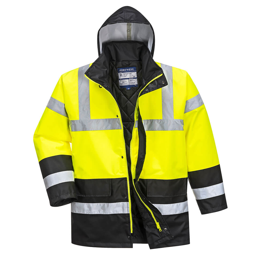 Portwest S466-Hi-Vis Contrast Winter Traffic Jacket