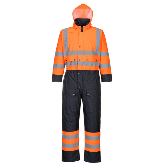 Portwest S485-Hi-Vis Contrast Winter Coverall