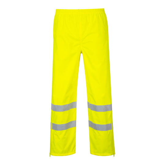 Portwest S487-Hi-Vis Breathable Rain Trousers