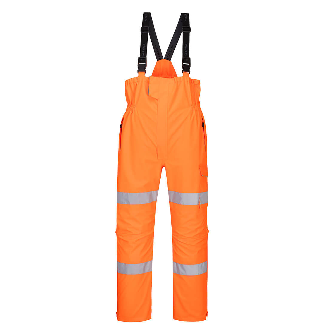Portwest-S594-Hi-Vis Extreme Rain Bib and Brace