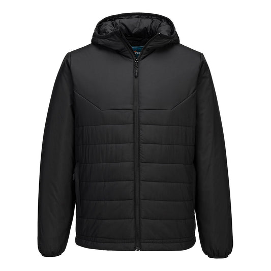 Portwest-S608-Professional Hooded Insulated Baffle Jacket