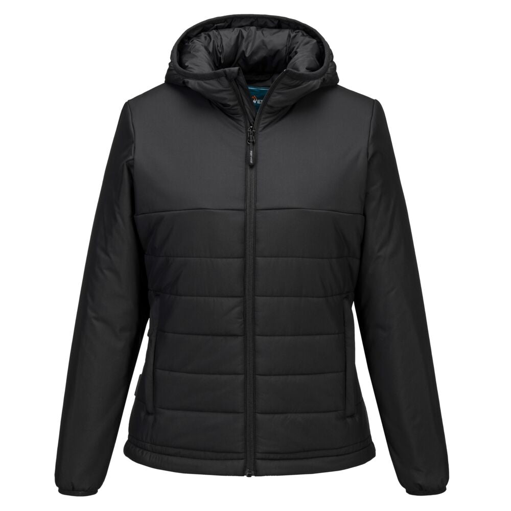 Portwest S613-Professional Women's Hooded Insulated Baffle Jacket