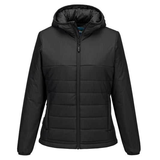 Portwest S613-Professional Women's Hooded Insulated Baffle Jacket