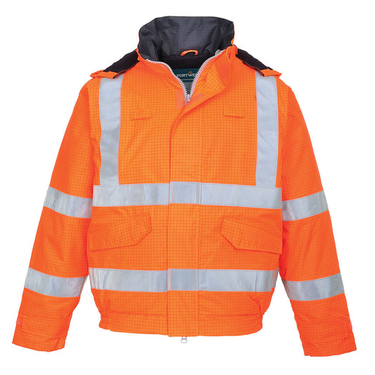 Portwest S773-Bizflame Rain Hi-Vis FR Winter Bomber Jacket